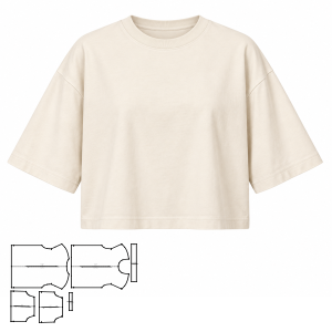Fashion sewing patterns for LADIES T-Shirts T-Shirt 10445