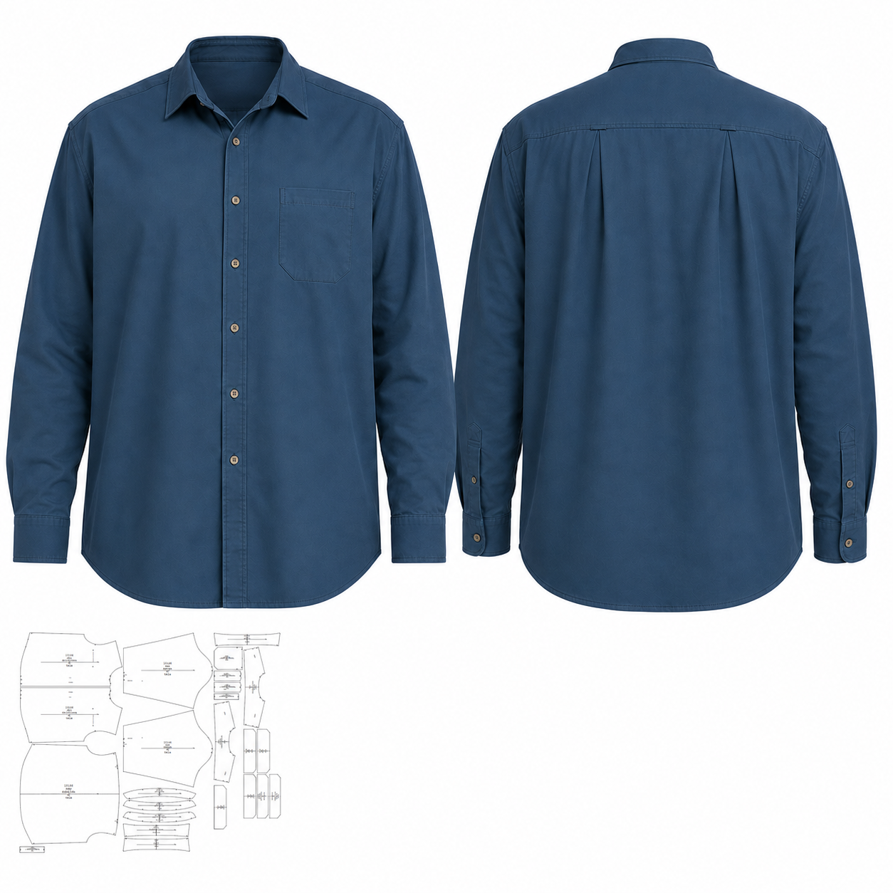 Fashion sewing patterns for MEN