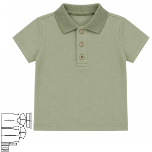Fashion sewing patterns for BABIES T-Shirts